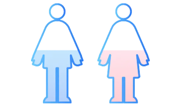 男女比